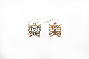 Mariposa Bronze Earrings